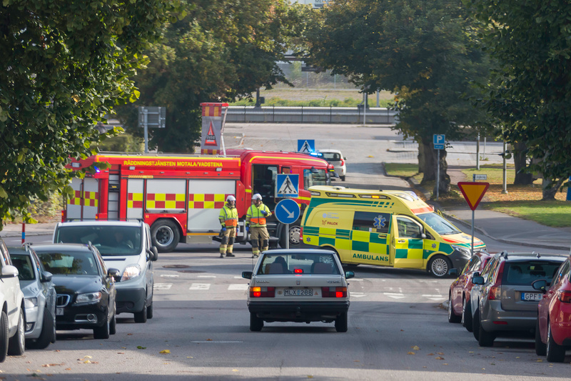 Trafikolycka i Viggbyholm: Flicka påkörd vid övergångsställe