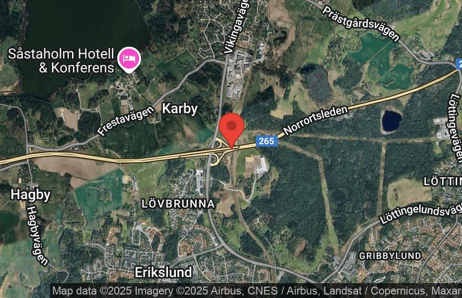 Händelseplats, Google Maps