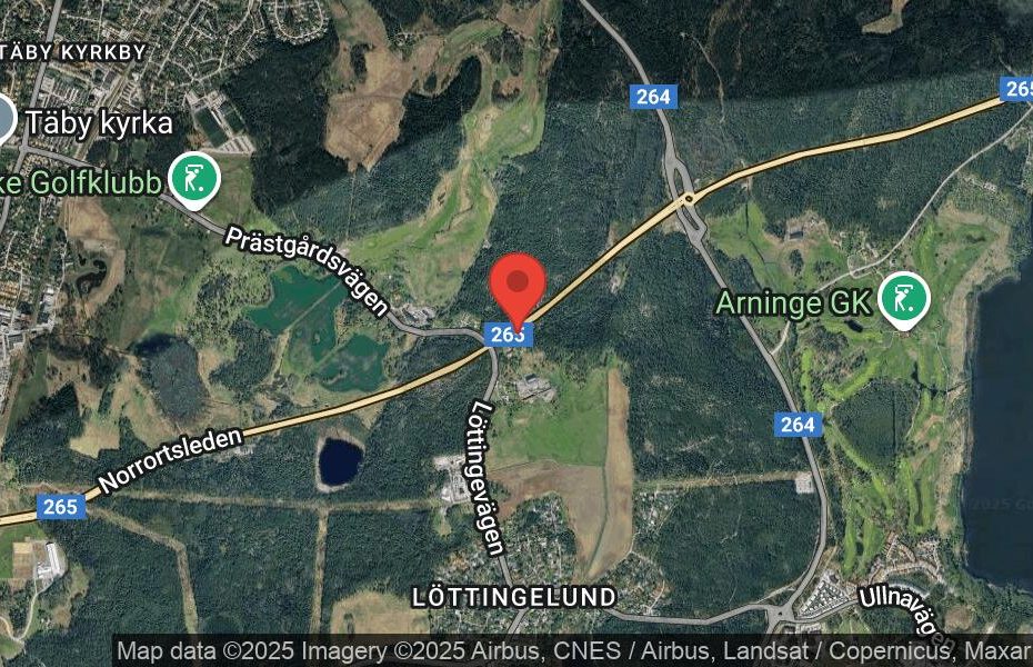 Händelseplats, Google Maps