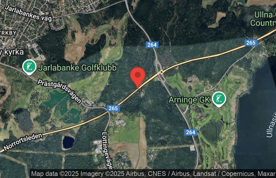 Händelseplats, Google Maps