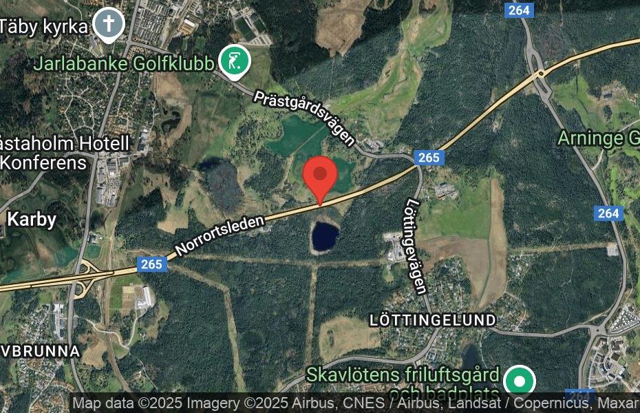 Händelseplats, Google Maps