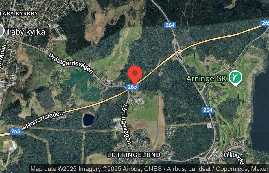 Händelseplats, Google Maps