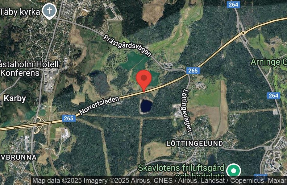 Händelseplats, Google Maps