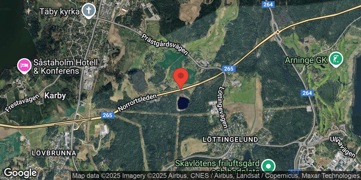 Händelseplats, Google Maps