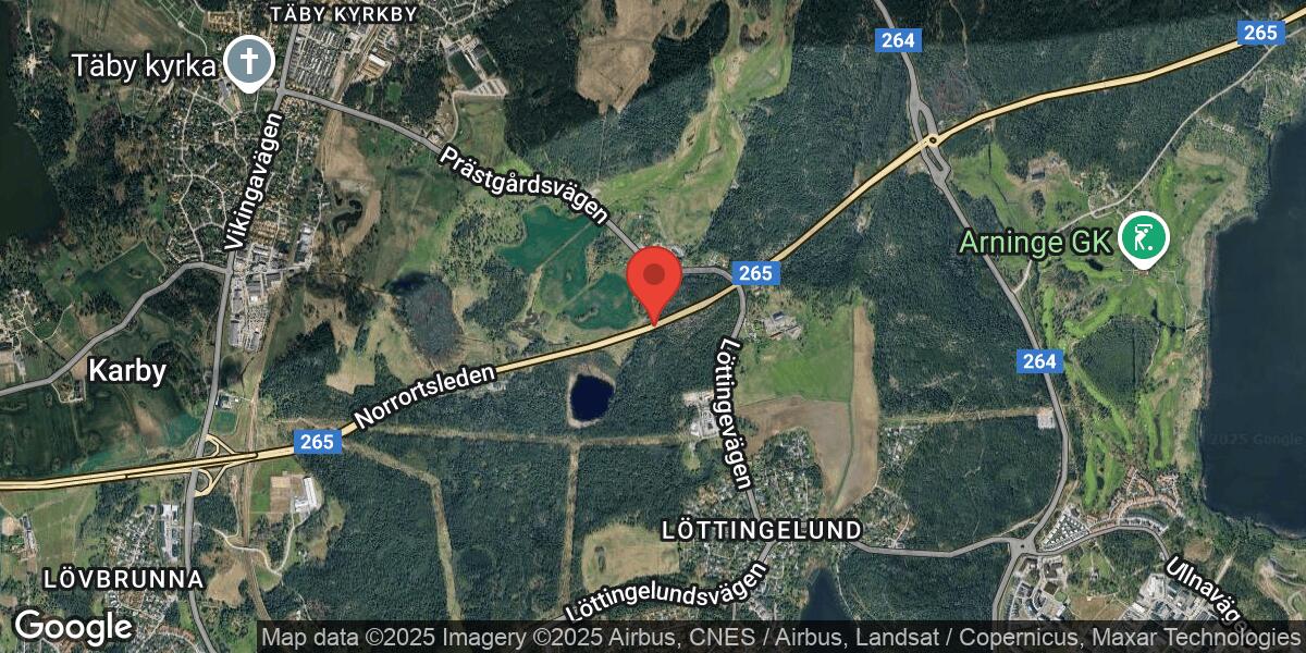 Händelseplats, Google Maps