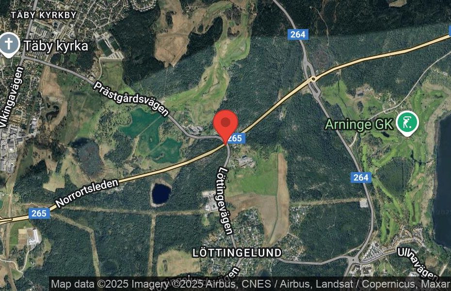 Händelseplats, Google Maps